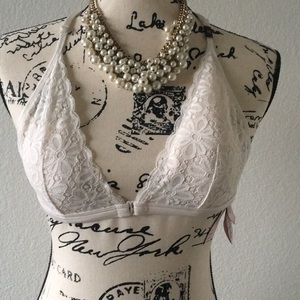 VS halter lace bralette